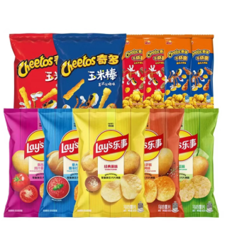 今日必买：乐事 薯片超值大礼包 400g