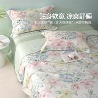水星家纺 可水洗天丝棉夏凉被抑菌凉感被可机洗大豆夏被莱赛尔空调被褥