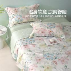 水星家纺 可水洗天丝棉夏凉被抑菌凉感被可机洗大豆夏被莱赛尔空调被褥