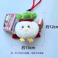 1 新款吴王差夫版蒜鸟菜鸡越王勾践可发声湖北省博物馆文创玩偶挂件 蒜鸟越王勾践-按压出声音