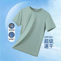 骆驼 男士短袖T恤 夏季吸湿透气户外运动休闲