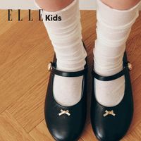 ELLE kids 童鞋 女童小皮鞋秋季新款儿童时尚玛丽珍鞋舒适软底单鞋