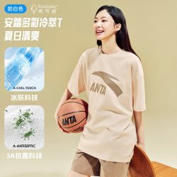 安踏 运动生活 男款短袖T恤 952428107