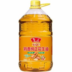 鲁花 吉满厨特香纯正花生油 5.7L