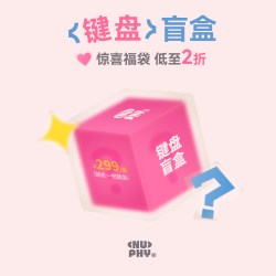 NuPhy 有线无线三模机械磁轴键盘随机