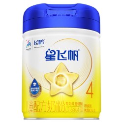 飞鹤 官方正品】飞鹤星飞帆4段奶粉婴儿四段3-6岁750g*6官方正品现货