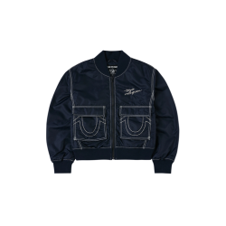 TRUE RELIGION 女士短外套 TR253CMWJK33DNAVX