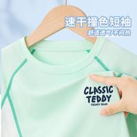 Classic Teddy 夏 速干 短袖 运动上衣