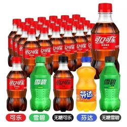 可口可乐 300ml*24瓶 经典便携迷你小瓶分享装碳酸饮料