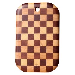 原森太 棋盘格实木砧板 33x21x2cm