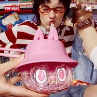 POPMART泡泡玛特THE MONSTERS怪味便利店随行杯盲盒labubu周边