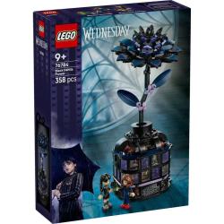 乐高 星期三系列 76784 黑色大丽花拼搭积木玩具