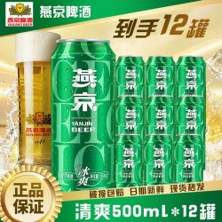 燕京 YANJING BEER 燕京啤酒 8度 冰爽啤酒