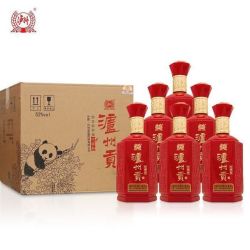 泸州老窖 52%vol浓香型白酒 500mL*6瓶
