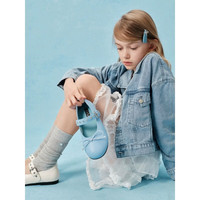 ELLE kids 新款软底浅口单鞋小皮鞋
