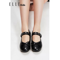 ELLE kids 女童小皮鞋浅口单鞋