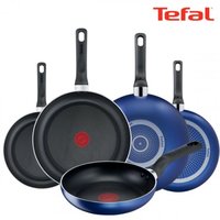 特福 BLUE-5p set 钛材质套锅 (Frying pan 20cm + 24cm + 26cm) 蓝色