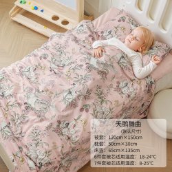 嫚熙 幼儿园被子三件套六七件套纯棉午睡儿童入园被褥婴儿床品被套