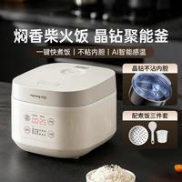 九阳 柴火饭电饭煲电饭锅3升2-3人蒸煮一体家用 30FZ619