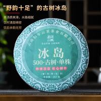金星满天 2025年新茶冰岛老寨普洱茶生茶云南七子饼古树早春茶叶生普357克