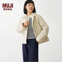 無印良品 MUJI 无印良品 MUJI 女式 木棉混 棉服夹克 女款外套女装上衣外衣