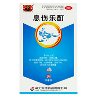 [鼎龙]息伤乐酊 20ml 1盒装  活血化瘀 消肿止痛 急慢性扭挫伤 皮肤青紫 瘀血 红肿疼痛