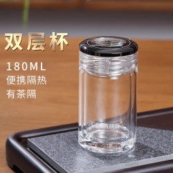 格亚 JBO-JBK 耐热玻璃杯 180ml 无色透明