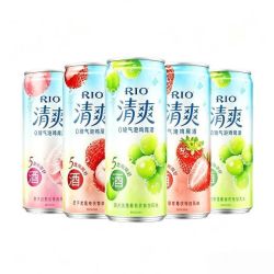 锐澳 气泡果酒清爽330ml*5罐+赠1罐