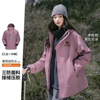 骆驼 王俊凯推荐王者凯甲Icon冲锋衣三合一男女情侣款防水外套