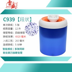 雷盛 碎纸机办公文件销毁机家用小型废纸粉碎机自动静音迷你碎纸机大功率电动条状商务办公碎纸设备a4纸张粉碎机