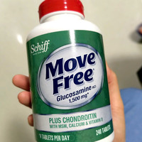 益节 MoveFree 益节 5合1氨糖软骨素加倍高钙片 添加维生素D 240粒×3瓶