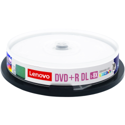 联想 8.5G光盘DVD刻录盘DVD R DL大容量D9 8.5G空白光盘光碟8G光碟DL刻录光盘片DVD光盘可打印空白碟8.5G光碟