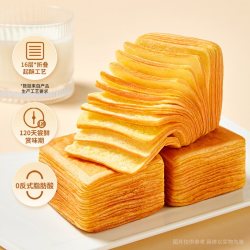三只松鼠 黄油千层吐司