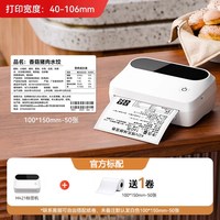 小标 M421大尺寸宽幅标签打印机超宽标签机超市食品冷吃配料表真空包装蓝牙热敏贴纸超市价签物流箱唛商用零售