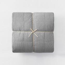 無印良品 MUJI 唯品会自营 MUJI 水洗棉 褥垫 褥子床褥床罩床笠二合一设计卧室床上用品夏