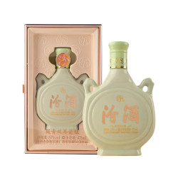 汾酒 藏青双耳汾 清香型白酒 53度 475ml 1瓶