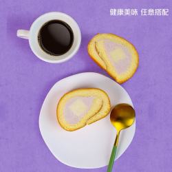 鲜京采 芋泥奶冻瑞士卷420g甜品蛋糕休闲零食