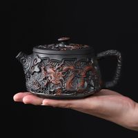 豪峰 建水紫陶 手工拉坯 茶壶
