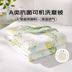 LOVO 罗莱家纺 A类抗菌可机洗夏被-沐夏 220*240cm