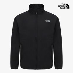 北面 男子户外休闲轻便拉链胶印LOGO运动软壳外套夹克 NJ3LS02A