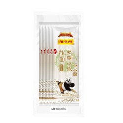陈克明 华夏软弹面月牙100g仿手擀挂面拉面面条 华夏软弹月牙面100g*5包