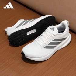 adidas JP6928 透气网面轻便缓震 跑步鞋