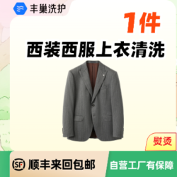 西装西服西裤1件任洗干洗水洗熨烫