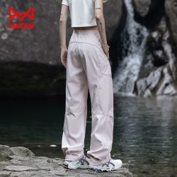 猫人 冲锋软壳裤女2026新款夏季薄款防风防水运动伞兵裤工装长裤子