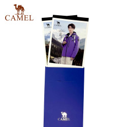 骆驼 王俊凯撕拉片外套薄款夏季衣服周边蓝色品牌（两个撕拉片+信封）