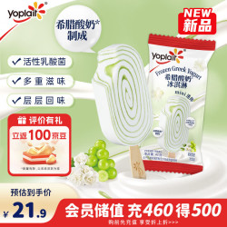 优诺 希腊酸奶茉莉青提风味冰淇淋 41g*4支