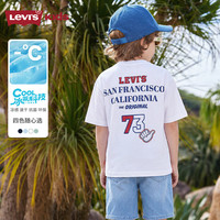 Levi's 男童短袖T恤速干抗菌儿童2026夏季运动女