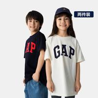 Gap 男女童纯棉短袖T恤