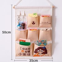 收纳猫 布艺挂袋 衣柜储物袋
