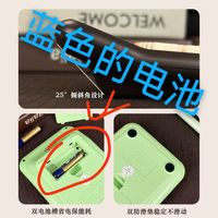 伊达时 Q20爆款计算器计算机办公室用可爱小学正品2025新款女神款商用迷你多巴胺便携语音静音电池发声